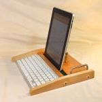 Ipad Workstation - Keyboard - Tablet Dock - Maple..