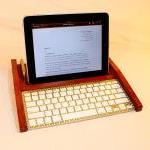Ipad Workstation - Keyboard - Tablet Dock - Cherry..