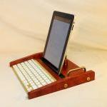 Ipad Workstation - Keyboard - Tablet Dock - Cherry..