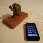 Iphone - Ipod Dock -charger And Sync Station - Oak..
