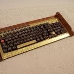 Keyboard Mouse Combo - Antique Looking Victorian..